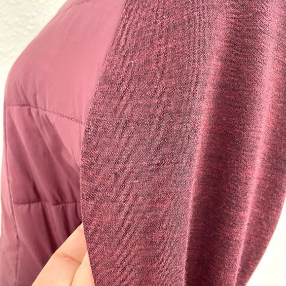 Smartwool Smartloft Merino Wool Quilted Jacket Burgundy Women's size Small - Picture 7 of 15